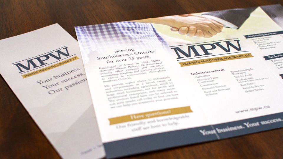 MPW Brochure Design & Print