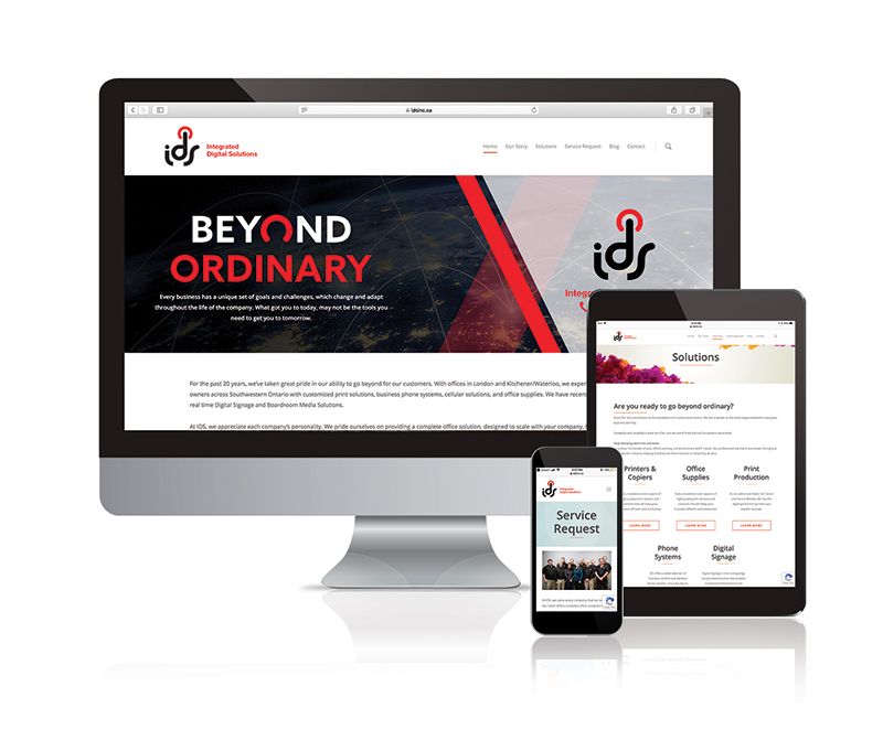 Integrated Digital Solutions Website Design