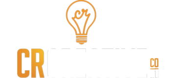 CR Creative Logo White